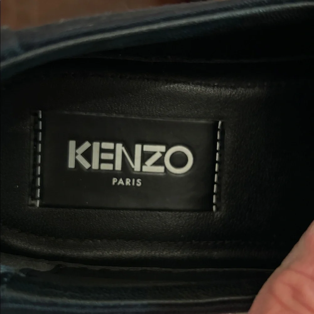 Kenzo Paris K- Skate Tiger Head Embroidered‎ Slip on Sneakers EU37 (size Chart)